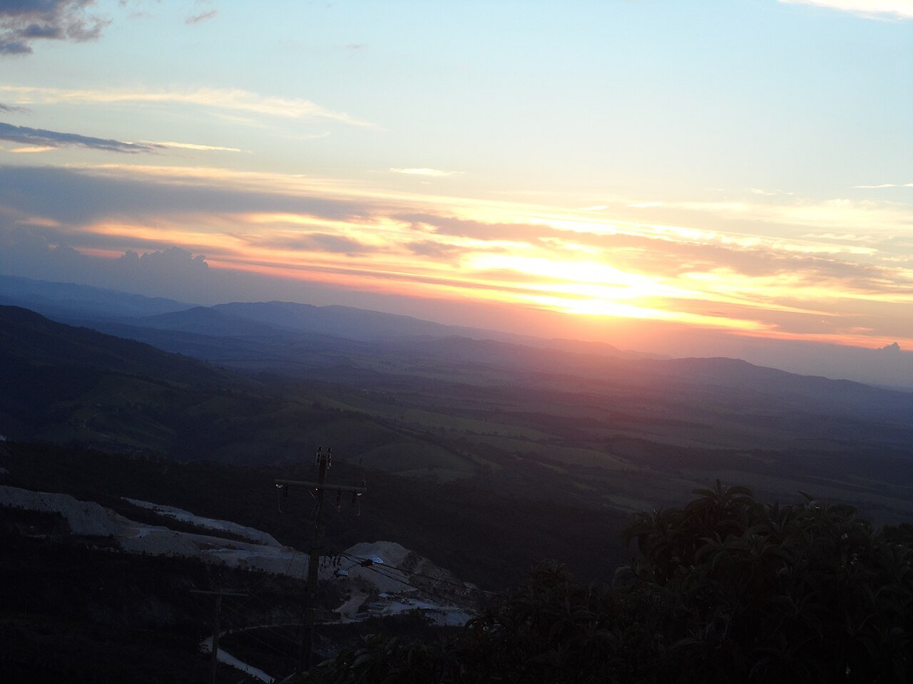 Paisagem da região de São Thomé das Letras